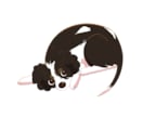 最短5日！格安！可愛らしい愛犬、愛猫などを描きます うちの子の個性をイラストに反映させたい方にオススメ☆ イメージ3
