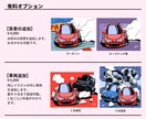 あなたの愛車、デフォルメイラストにします こだわりの詰まった車を可愛くポップにとことん再現！ イメージ6