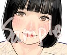 あなたのお写真で似顔絵かわいく描きます イラストでかわいく似顔絵を描かせていただきます！ イメージ1