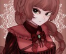 少女の耽美なイラストを描かせていただきます オリジナルのイラストが欲しい方に イメージ1