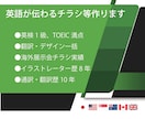 イラレで海外向けチラシを英語翻訳＋デザインします 海外展示会・海外販売向けチラシを英語翻訳＋デザインします イメージ2