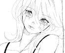 最短２日！少女漫画風イラストを描きます 物語を感じる、華やかで繊細な、漫画風の女の子を描きます。 イメージ2