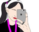 どんな写真もオシャレに描きます 小さい子から大人にかけて。インスタなどのアイコンにオススメ イメージ2
