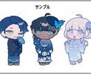 Bタイプ☆ゆるいデフォルメイラスト作成します 商用利用も可◎可愛いイラストお描きします！ イメージ4