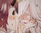歌ってみた イラスト作成します MVやそれに必要なイラストの提供をいたします。 イメージ5