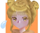 1000で2枚可愛い女の子のイラストを描きますます 思わず見惚れてしまうようなイラストを描きます！ イメージ5