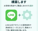 LINE公式アカウントを構築します 初心者でも使えるLINE導線を設計 イメージ1