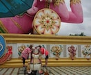 タイ最強開運の巨大ピンクガネーシャへ参拝します 結婚、金運、健康、何でも！ピンクガネーシャへ真剣祈願代行 イメージ3