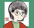 おまかせカラーでもOK◎SNSアイコン描きます 最短２日でSNSを彩ります！イメージカラーでも歓迎♪ イメージ1