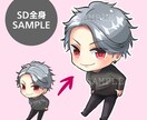 IRIAM立ち絵（ver1）やサムネ1枚絵描きます 畑は違いますが本業デザイナーが心を込めて描きます。 イメージ6