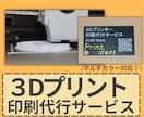 3Dプリンターで印刷代行します データがない方も大丈夫！3Dデータの作成も承ります！ イメージ1