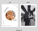 Semi　プロフィールブックを作成します 《design H》ミュシャの絵画を贅沢に使った一冊！ イメージ2