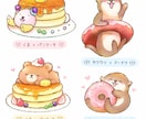 可愛いほんわかしたイラスト・挿絵を描きます アイコンや挿絵などオリジナルのキャラクターをデザインします！ イメージ5
