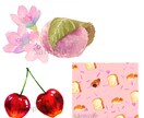 お店やキャラに使える食べ物・植物イラスト描きます キレイで美味しそうなイラストを制作します！ イメージ3