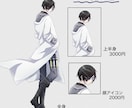 TRPGで使える立ち絵を制作します 顔〜全身まで、男女、10代〜30代を得意としております！ イメージ2