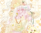 可愛い女の子のアイコン描きます キュートをお届け♡貴方のSNSを可愛く彩りませんか？ イメージ10