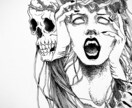 アート、商業用などのイラストを書きます ご要望があればなんでもお申し付けください。 イメージ4
