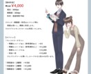 全身立ち絵作成します 多彩なオプションを安価で対応！目パチ等簡易アニメーションも可 イメージ2