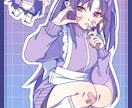 一枚絵を作成いたします キャラクターの表情にこだわっています。 イメージ4