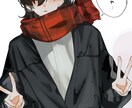 キャライラスト描きます 中性的なキャラクターが得意です！ イメージ5