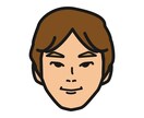 キッチリした似顔絵アイコン描きます プロのイラストレーターによる似顔絵、最短即日でご納品可能♪ イメージ4