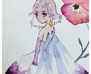 原画イラスト販売します 私のオリキャラを描いて欲しい。原画が欲しい。と言う人向けです イメージ3