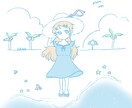ご自身はもちろんお子様のゆるイラストをお描きします ゆるふわかわいいイラストをお描きします。 イメージ5