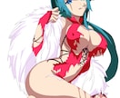 女性イラストをアニメぬりでできます 自分の分身をアニメ塗りでイラストにしよう！ イメージ3