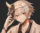かっこかわいいアイコンイラストを制作いたします 初めての出品でお安くなってます！ イメージ1