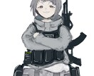キャラクターデザイン＆立ち絵を描きます キャラクターデザイン・三面図・立ち絵を製作します。 イメージ2