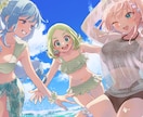 イラスト（一枚絵）制作します 商用利用OK！Vtuber活動者様や個人観賞に イメージ4