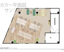 働きやすいオフィスレイアウトを提案します 100㎡以下限定！快適なオフィス空間をプロ建築士が提案！ イメージ8