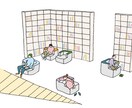 ある様子や光景を描いたイラストを提供いたします イベントポスターや挿絵等、用途に合わせた情景を描きます イメージ4