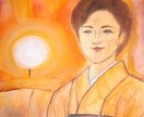 お写真を元に水彩で似顔絵を描きます 恋人や家族へのプレゼントや記念にどうぞ。 イメージ3