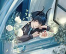 光や色彩豊かな美麗なイラストを描きます 目を引くサムネイル、アイコン、祝絵を求めている方に イメージ2
