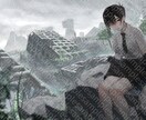 空気感と透明感を感じるキャライラストを制作します アイコン・立ち絵・一枚絵を退廃的な美しさと艶感で表現します イメージ4
