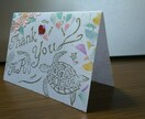 結婚式の席札を作ります ゴム版に彫刻刀で彫り、世界に1つだけの席札を作ります。 イメージ2