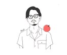 雑誌の様にお洒落なSNSアイコンを描きます 最短即日納品！老若男女問わず描きます！ イメージ10