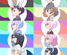 イラスト(SNS)制作します ！名刺やヘッダーなどもご相談ください！！二次創作◎！！ イメージ3