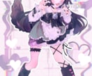 最短当日で地雷系やストリート系のイラスト描きます 初めての方も大歓迎！アイコンからキャラデザまで丁寧に対応 イメージ3