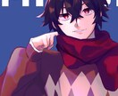 バストアップイラスト・アイコン描きます 貴方だけのカッコイイアイコン描かせていただきます！ イメージ7