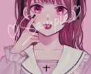 瞳キラキラ繊細厚塗り！かわいいイラストを描きます きらきらかわいいアイコンお探しの方ぜひご覧下さい！ イメージ4