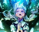 鮮やかに煌めくイラスト(一枚絵)を描きます ◇割れたガラスのような美しさ、鋭さ、強かさを。◇ イメージ9