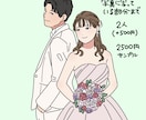 全身でも追加料金なし！写真から似顔絵お描きします アイコンやyoutube、ビジネスに使えるおしゃれな似顔絵 イメージ3