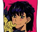 アナログ、デジタル両方イラスト描けます 生き生きとした人物の表現、手描きの良さを出すのが得意 イメージ1