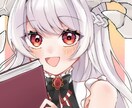 バストアップイラスト制作します やわらかい色合い＆可愛い雰囲気の女の子が得意です！ イメージ1