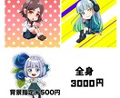 デフォルメイラスト描きます SNSアイコン、グッズなどに使えます！ イメージ3