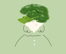 ゆるい乗っけた人たち⌇個性的なアイコン描きます あなたの好きなものを乗っけちゃおう!背景色違い何枚でも無料◎ イメージ8