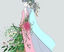 私の世界観で描きます 奇妙さのある不思議で可愛らしいイラストです。 イメージ3