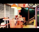 背景の細かいイラスト作成します 歌ってみたなどの動画サムネイルを華やかに イメージ5